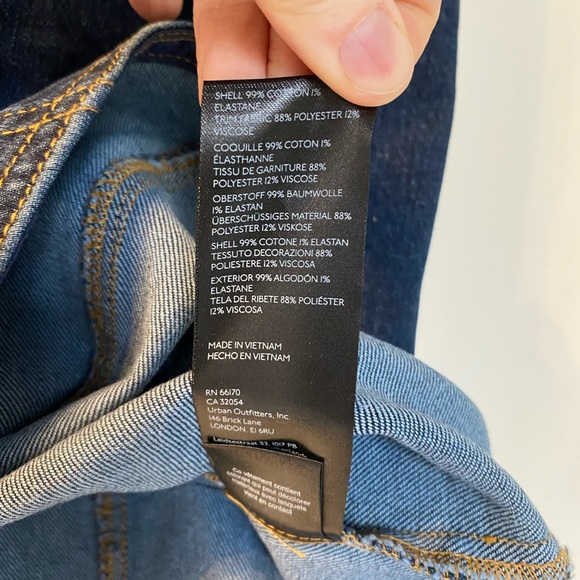 NWT Anthropologie Pilcro Vest Mini Dress Size 12 - Picture 10 of 11